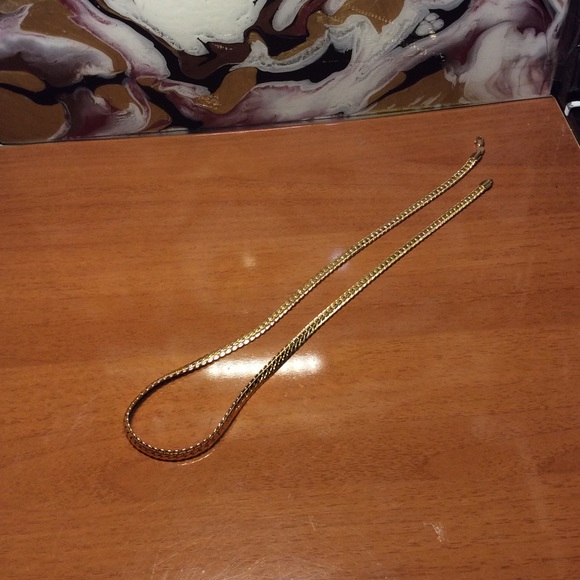 Mens "Jax" 18K REAL Gold Plated 6mm Curb Chain - Picture 7 of 8